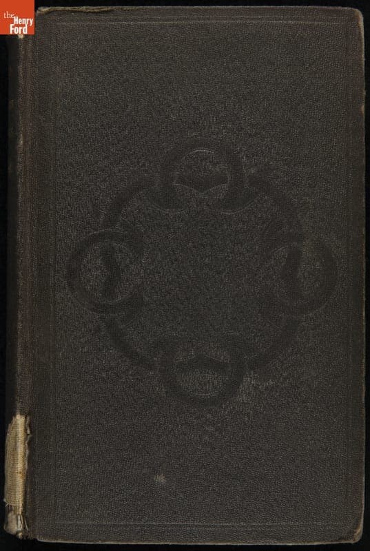Book Used by the Wright Family, "Memoirs of Celebrated Characters," Volume I, 1854