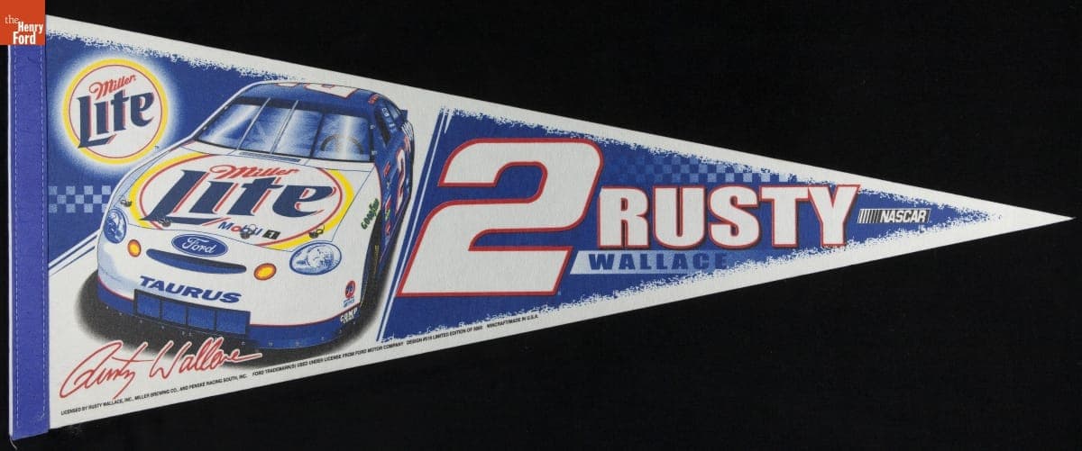 Pennant, "Rusty Wallace, #2," 1997-2005