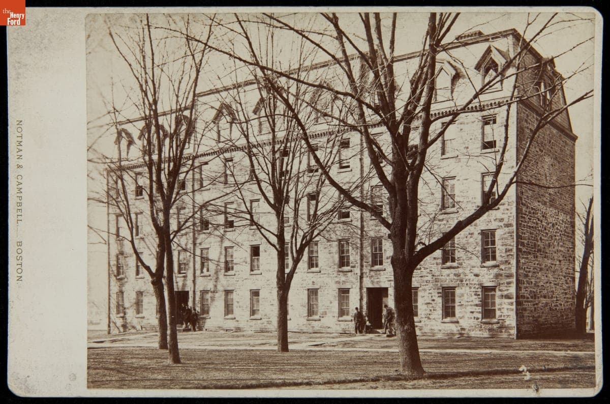 University Residence Hall, circa 1880