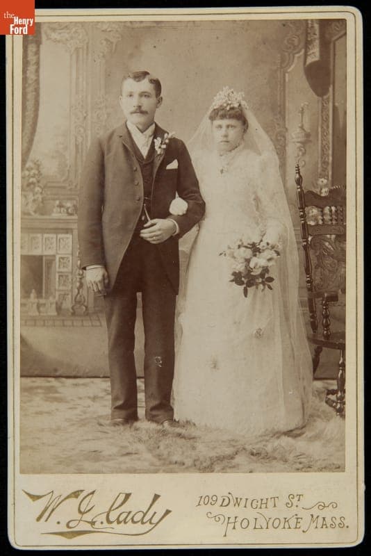 Wedding Portrait, circa 1885