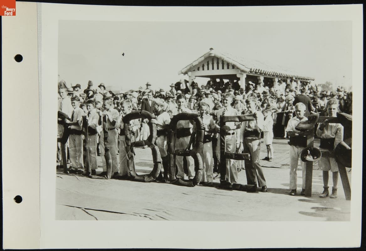 Thomas Edison's 81st Birthday at Fort Myers, Florida, Site of Rubber Plant Experimentation, 1928