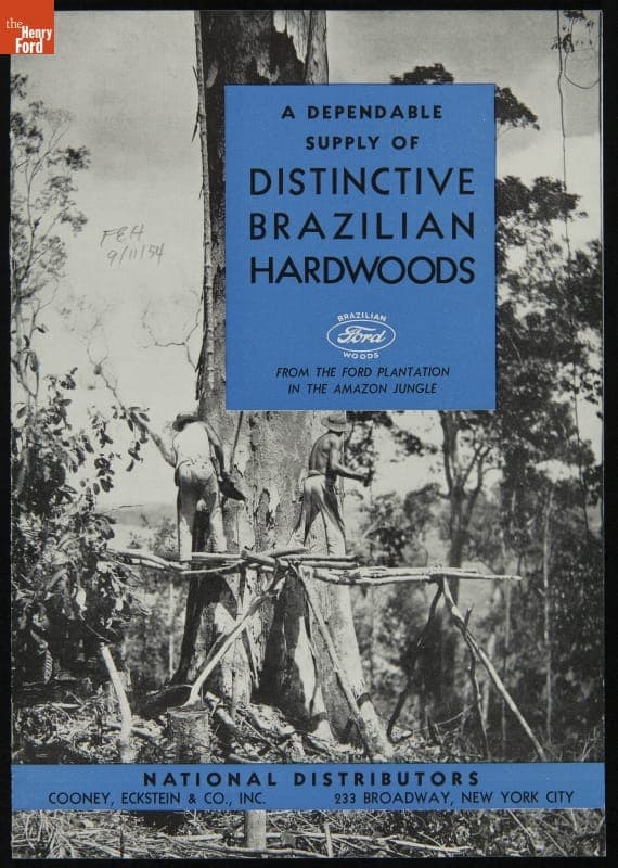 "A Dependable Supply of Distinctive Brazilian Hardwoods," circa 1933