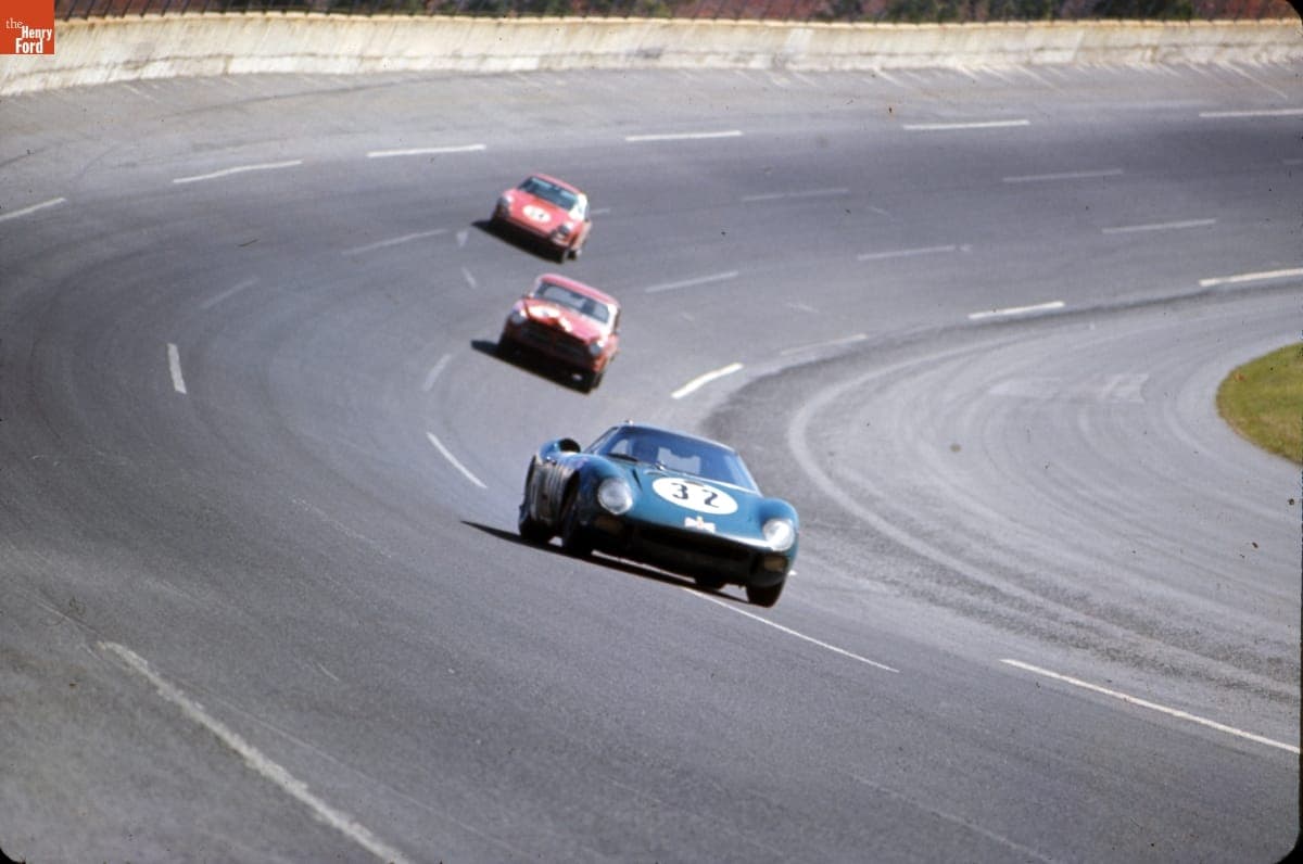 Ferrari 250 LM Driven by Peter Clarke and Edward Nelson at the Daytona Continental 24 Hours Race, February 1967