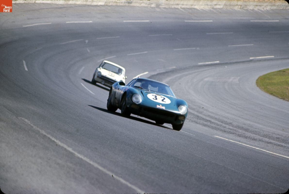 Ferrari 250 LM Driven by Peter Clarke and Edward Nelson at the Daytona Continental 24 Hours Race, February 1967