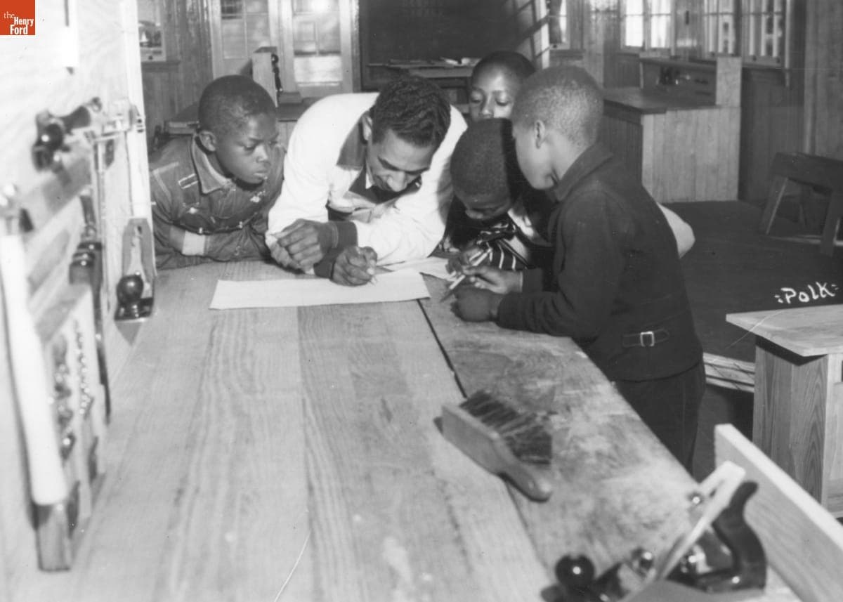 Shop Class at the George Washington Carver School, Richmond Hill, Georgia, circa 1940
