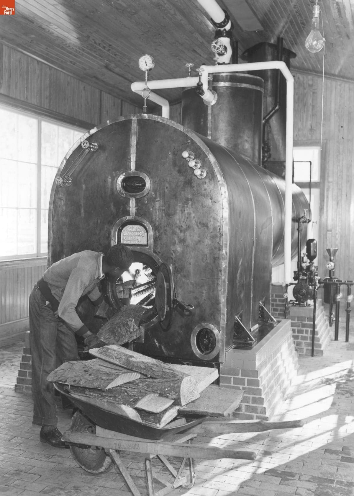 Boiler at the George Washington Carver School, Richmond Hill, Georgia, circa 1940