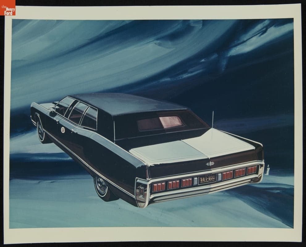 1972 Presidential Limousine, Styling, Exterior, circa 1970