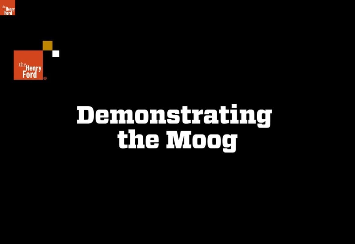 "Demonstrating the Moog," Clip from Interview with Herb Deutsch, 2014