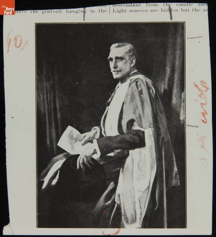 Portrait of Dr. S. Z. de Ferranti, 1910-1930