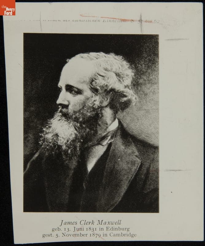 Portrait of James Clerk Maxwell, 1860-1879