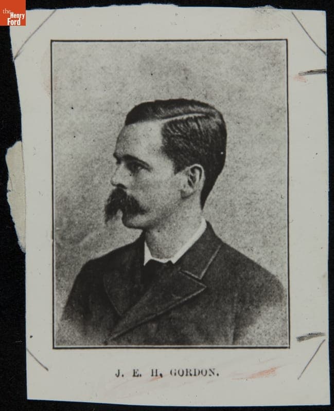 Portrait of J. E. H. Gordon, 1877-1893