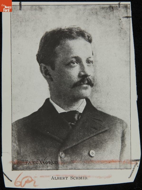 Portrait of Albert Schmid, 1877-1910