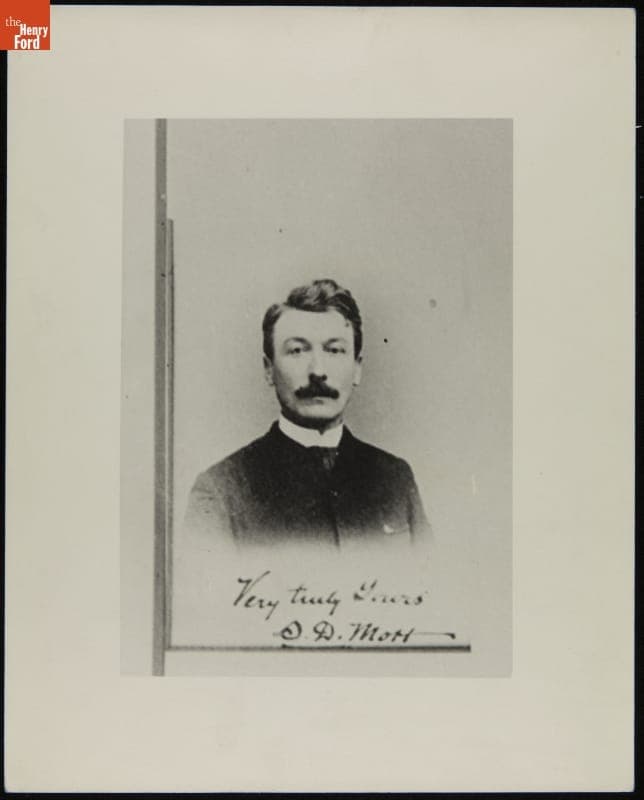 Portrait of Samuel D. Mott, 1880-1900