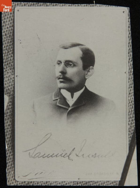 Portrait of Samuel Insull, circa 1900