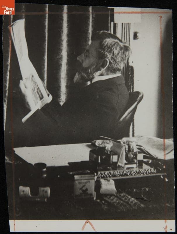 Photograph of John Kruesi, circa 1895