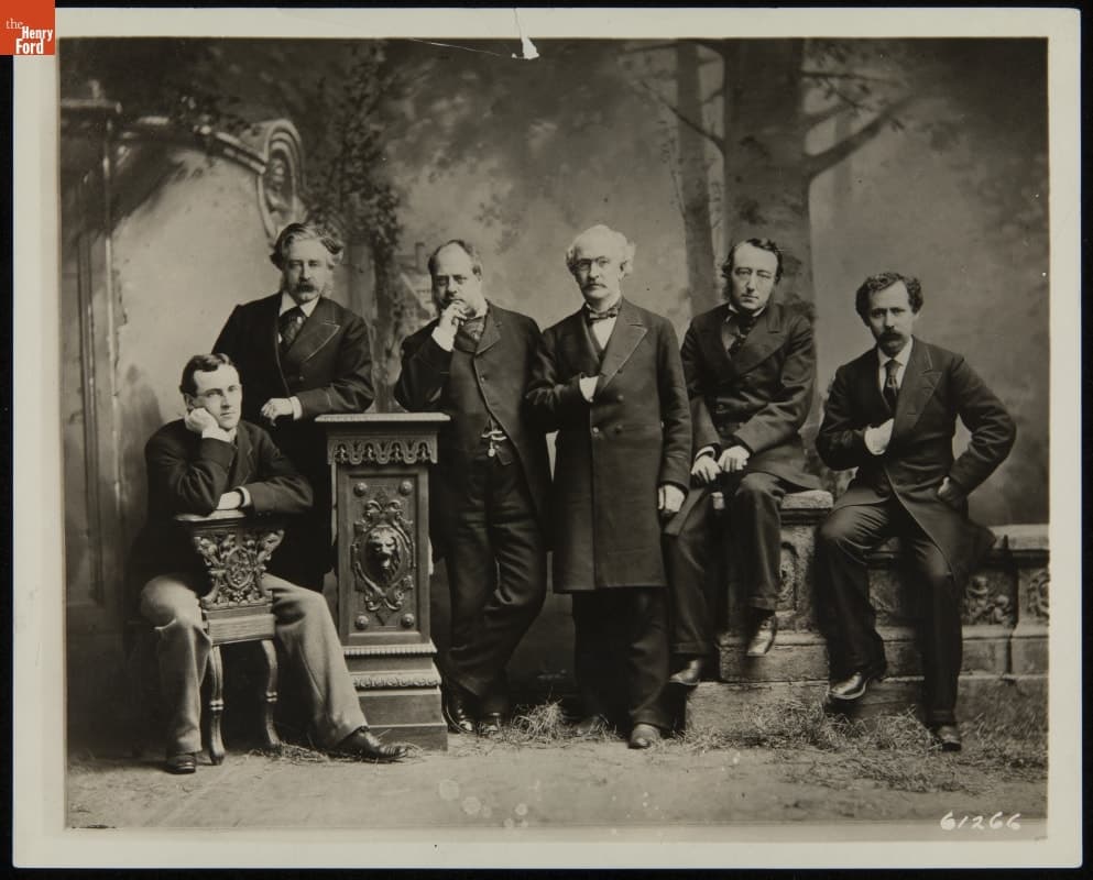 Group Portrait of the Law Firm of Porter, 1878