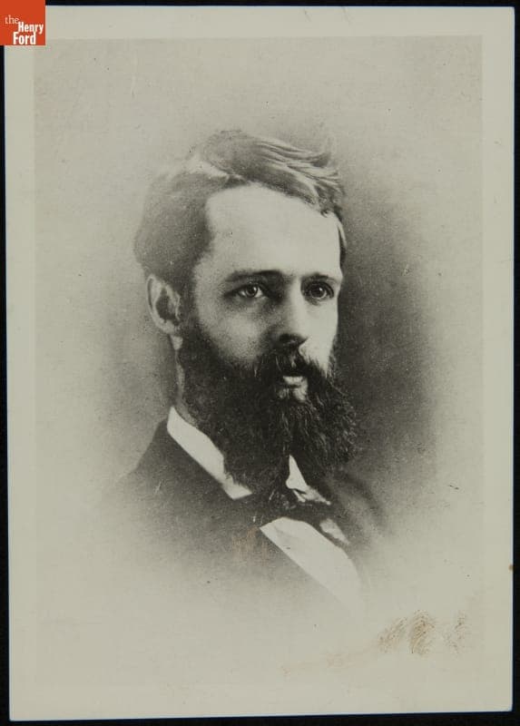 Portrait of Francis R. Upton at Menlo Park, 1879