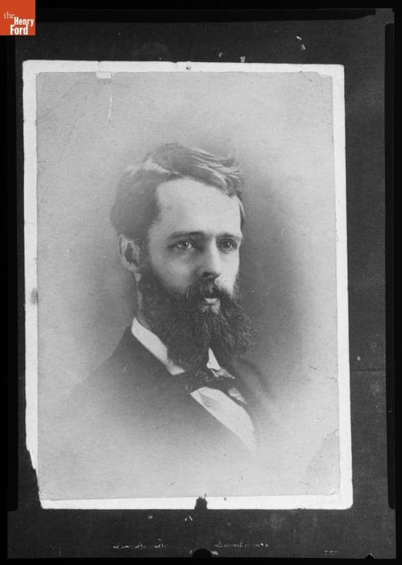 Portrait of Francis R. Upton at Menlo Park, 1879