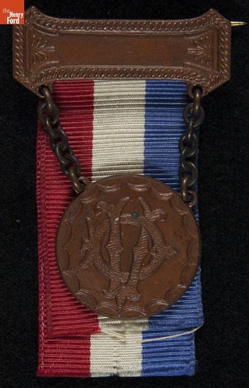 Daughters of Union Veterans of the Civil War Membership Badge, circa 1900