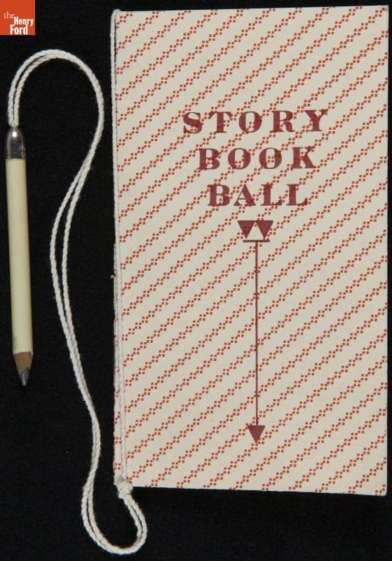 "Story Book Ball," Prom Dance Card, 1932