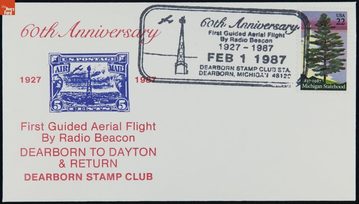 60th Anniversary of the First Guided Aerial Flight by Radio Beacon, February 1, 1987