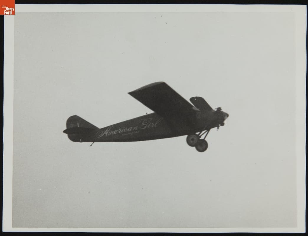 Ruth Elder and George Haldeman Take Off in the "American Girl,"  October 11, 1927