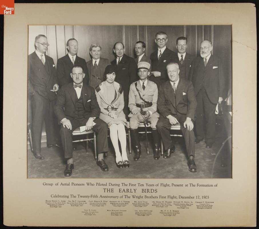 First Meeting of the "Early Birds" Group of Aviation Pioneers, December 17, 1928