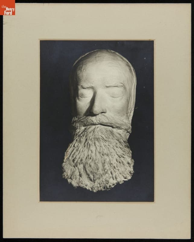 Life Mask of John Burroughs, January 1921