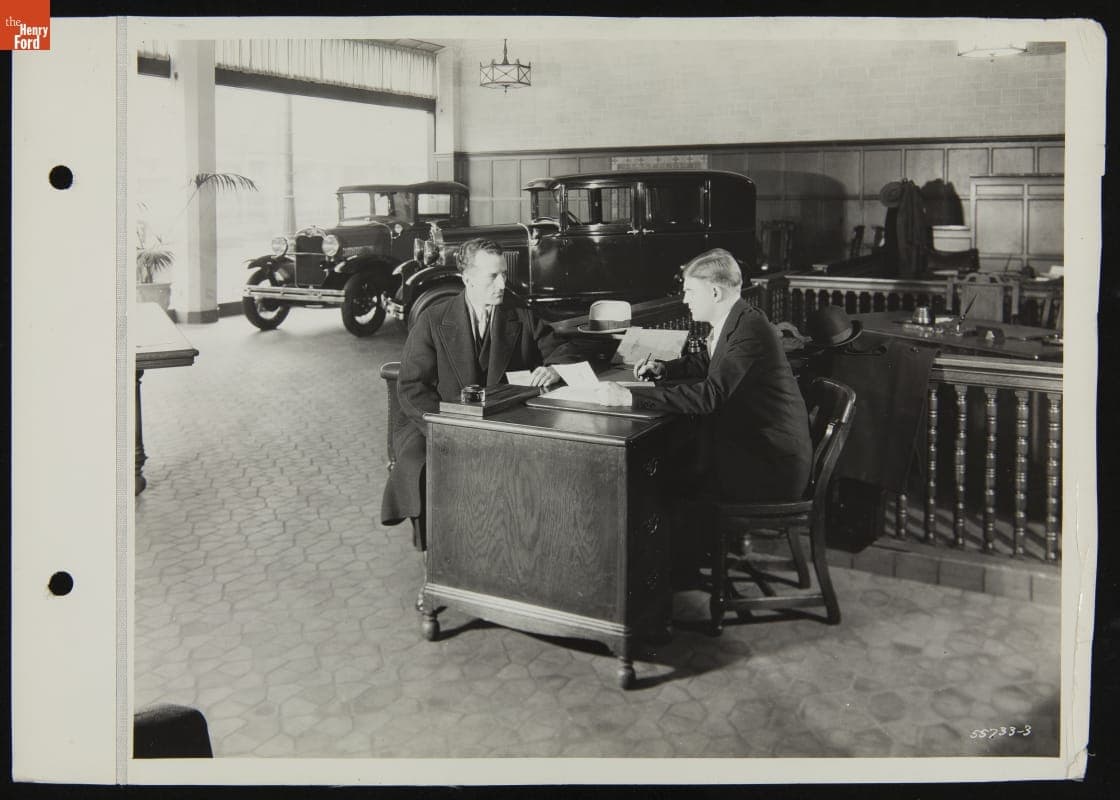Stark Hickey Ford Dealership, 8461 Grand River, Detroit, Michigan, 1935