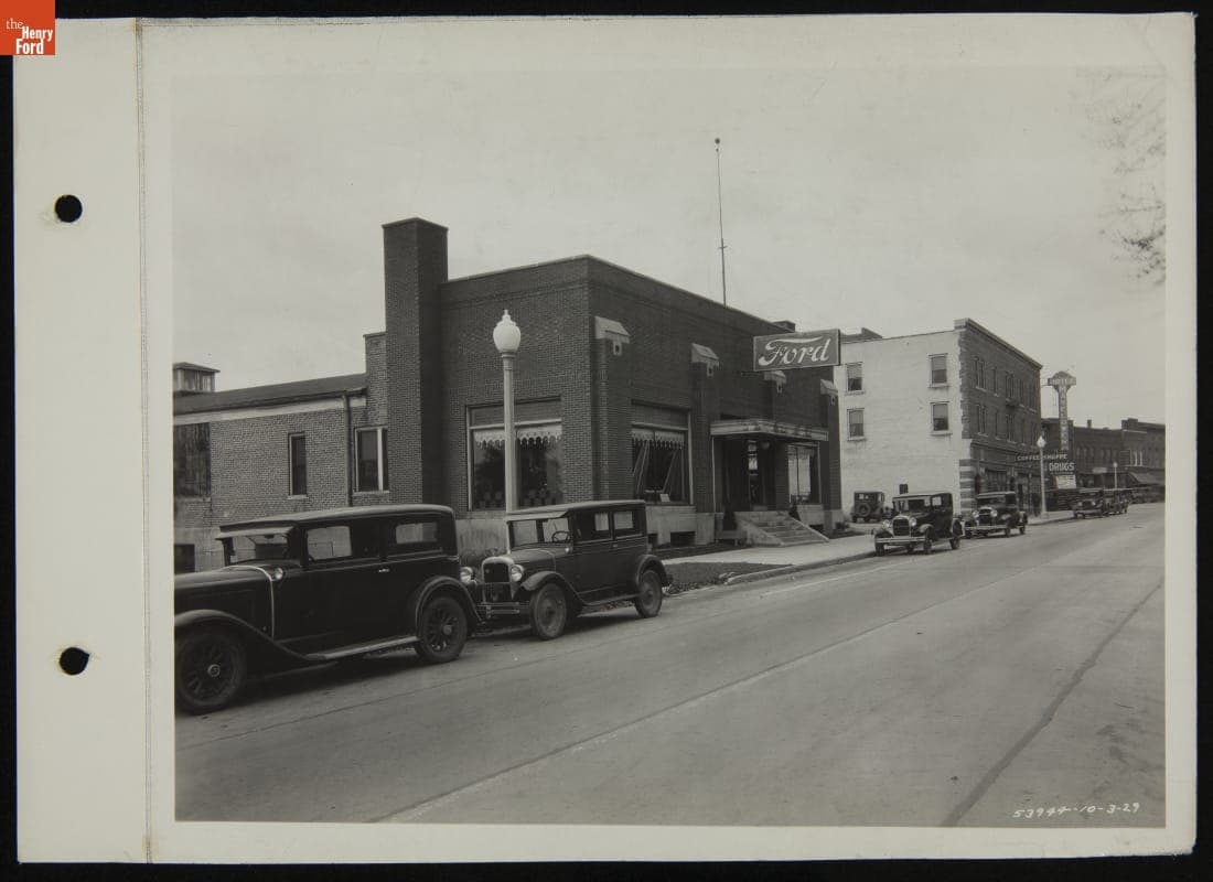 Ford Automotive Dealership, 1929