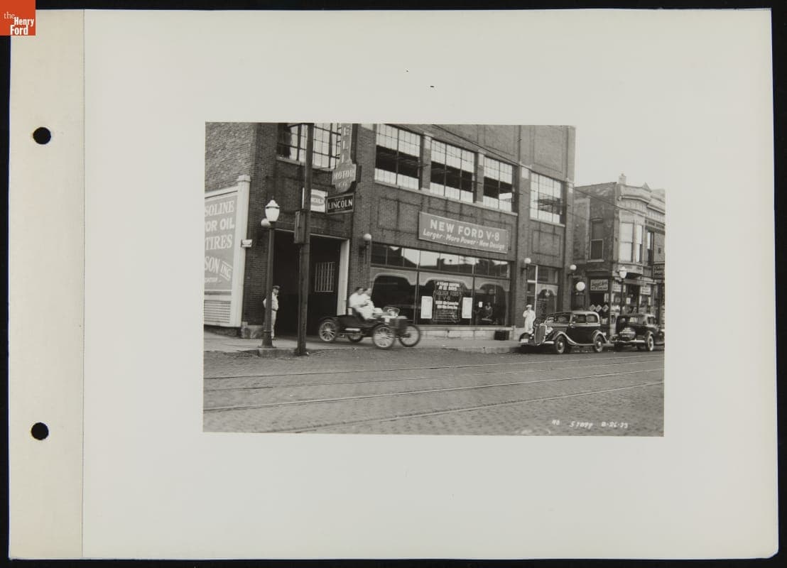 Elgin National Auto Race Stock Cars, August 26, 1933