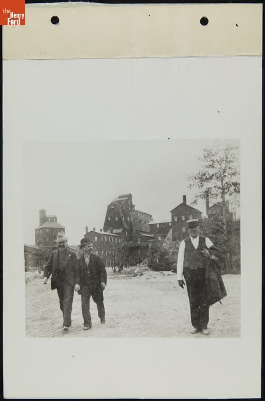 Thomas Edison at His Ore-Concentrating Works, circa 1897
