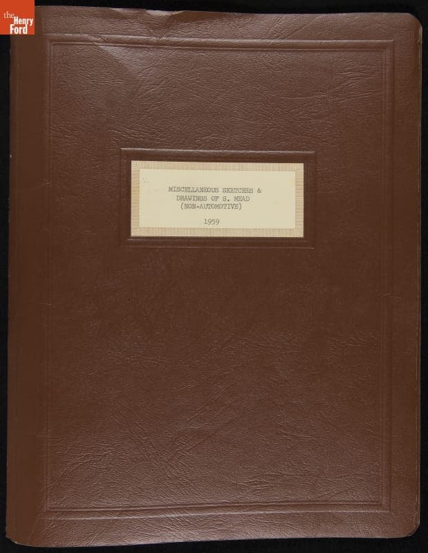 Portfolio, "Miscellaneous Sketches & Drawings of S. Mead (Non-Automotive) 1959", 1959
