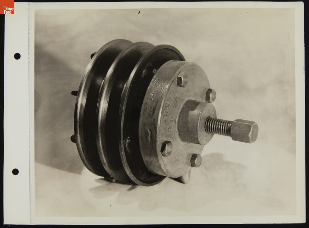Generator Pulley, June 1937