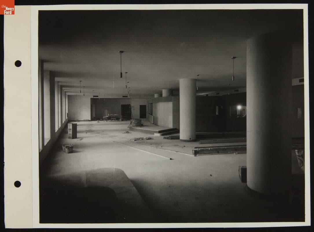 Interior Remodeling in Progress, Ford Motor Company's New York City Branch, July 1937