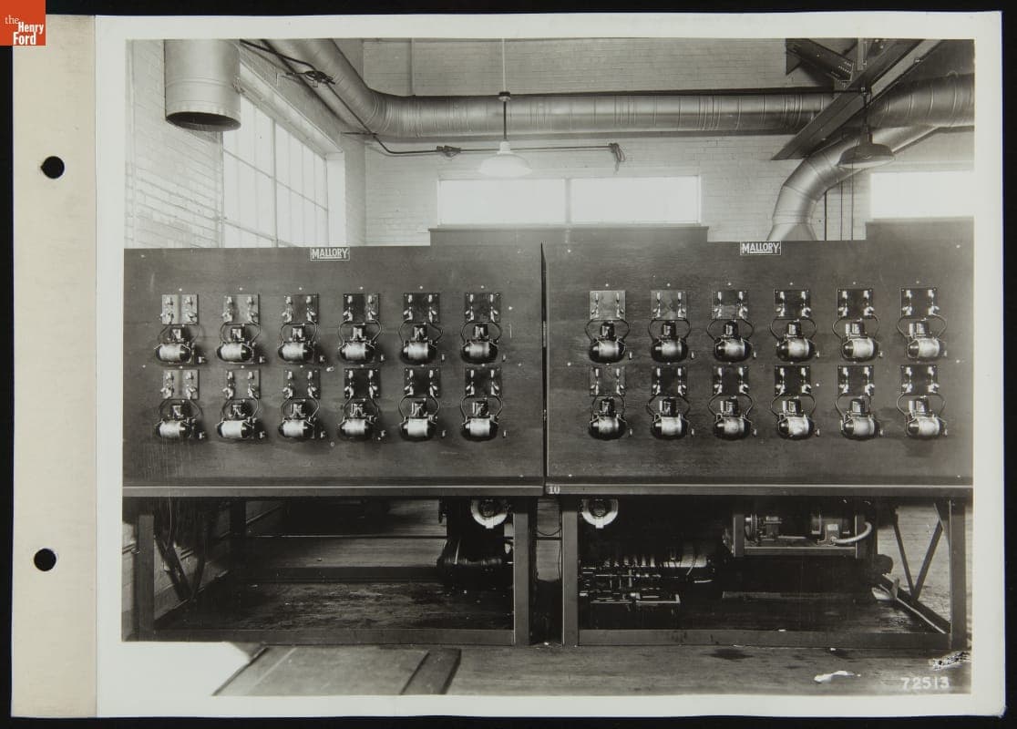 Parts Display, Illustration Used in "Facts About Ford Parts," August 1939