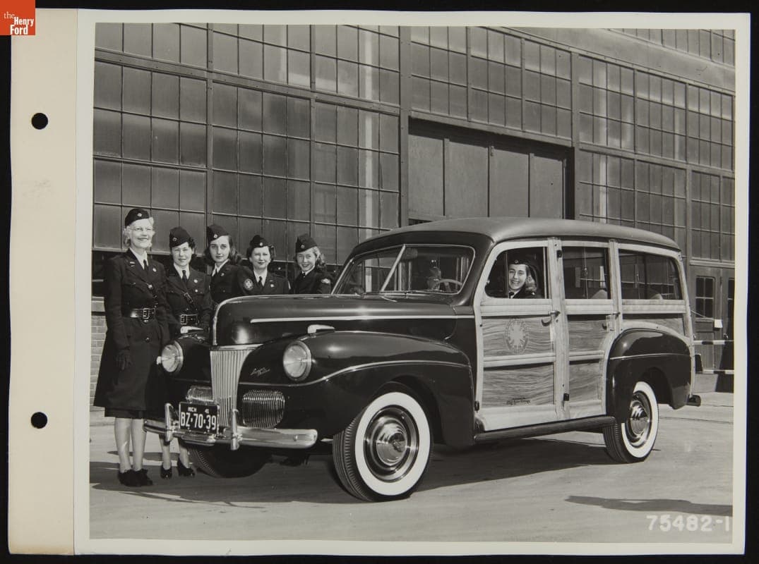 The 29-Millionth Ford is Presented to the Red Cross Women's Motor Corps, April 29, 1941