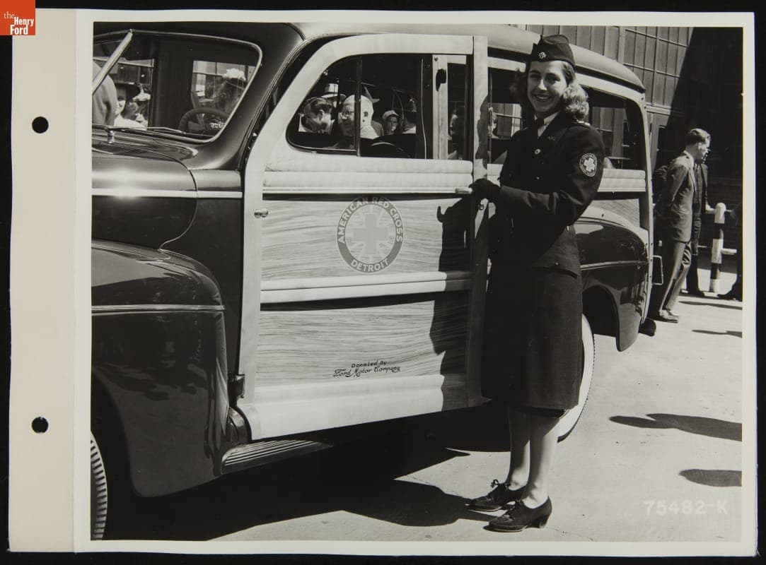 The 29-Millionth Ford, Presented to the Red Cross Women's Motor Corps, April 29, 1941