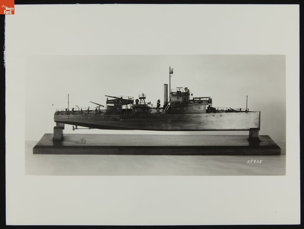 Model of World War I Eagle Boat, 1918