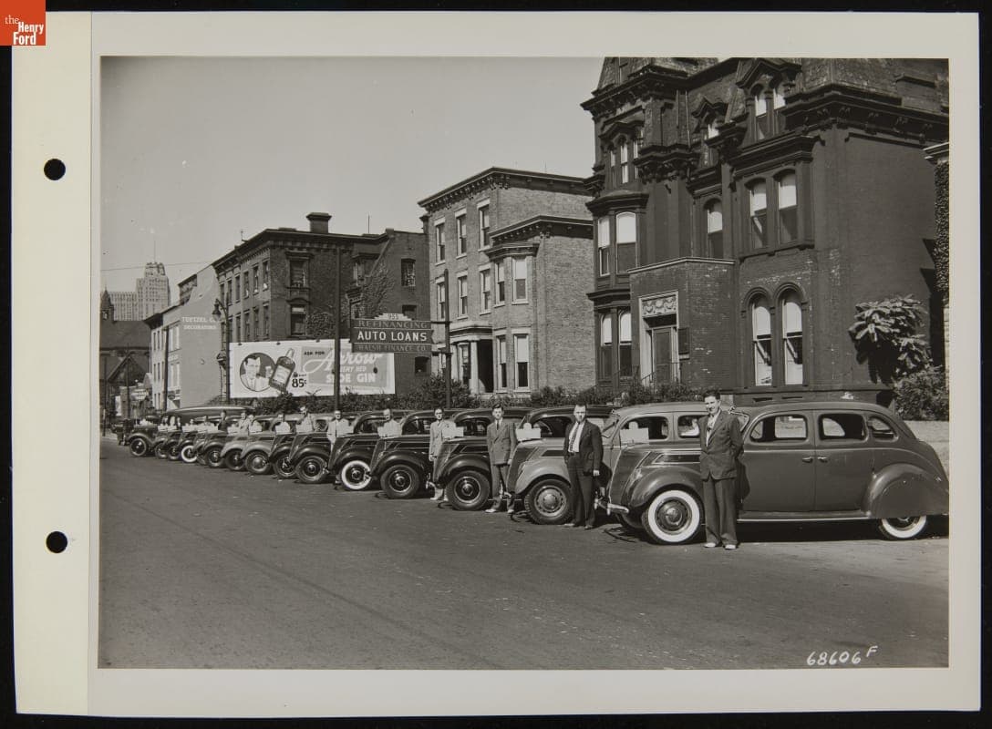 Michigan Disabled Veterans Caravan Preparing to Leave for Convention in Columbus, Ohio, August 1937