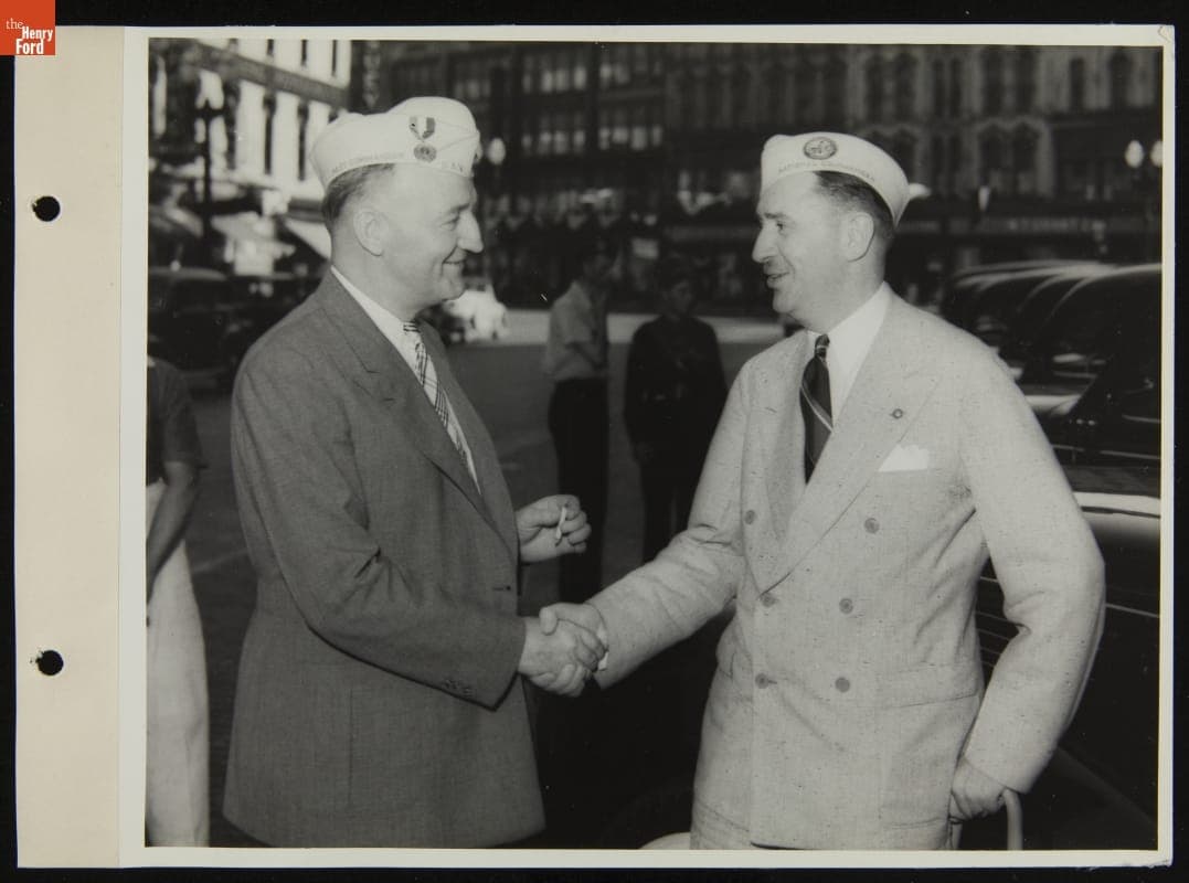 Michigan Disabled Veterans at National Convention in Grand Rapids, Michigan, August 1938