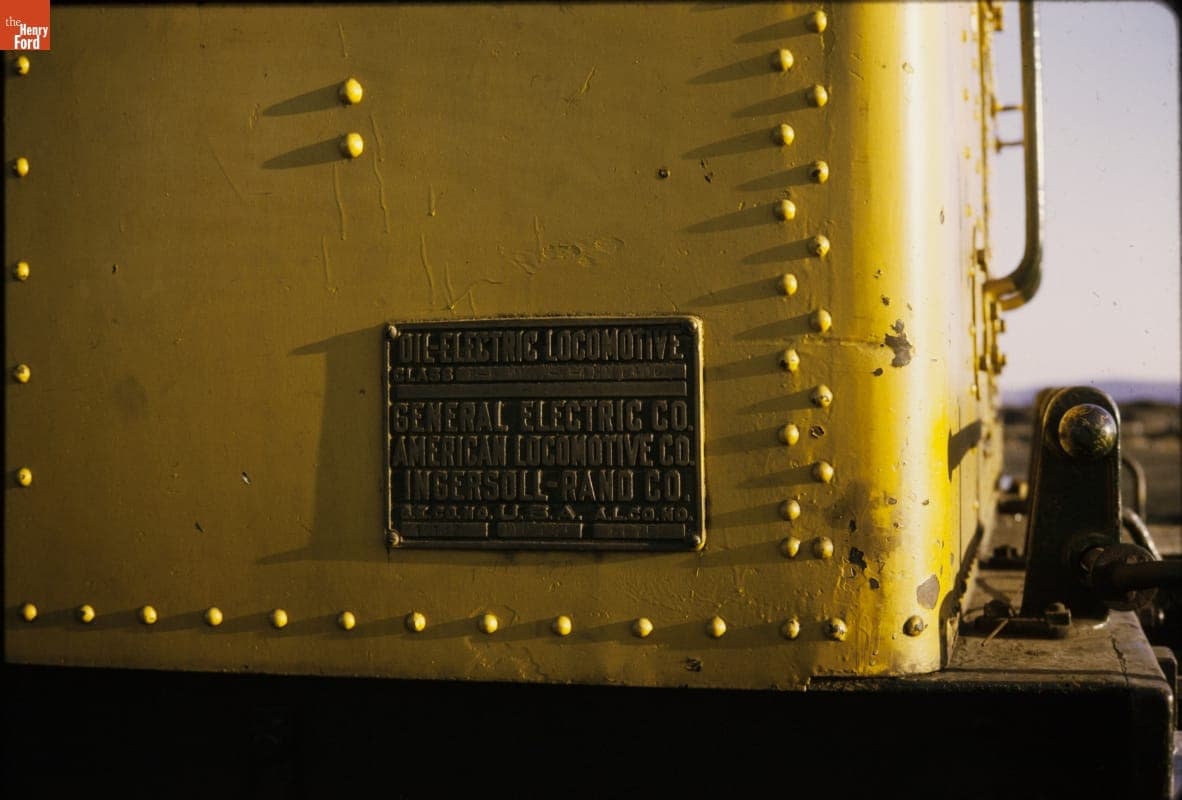 Ingersoll-Rand's Diesel-Electric Locomotive #90, Phillipsburg, New Jersey, March 1970