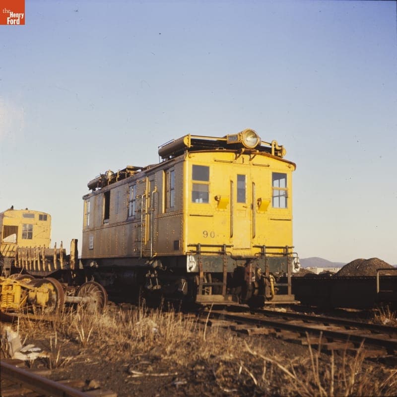 Ingersoll-Rand's Diesel-Electric Locomotive #90, Phillipsburg, New Jersey, March 1970