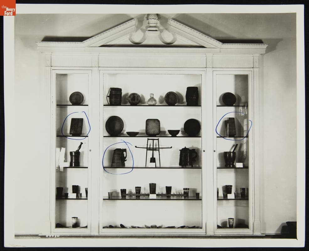 Decorative Arts Display in the Henry Ford Museum Promenade, 1939