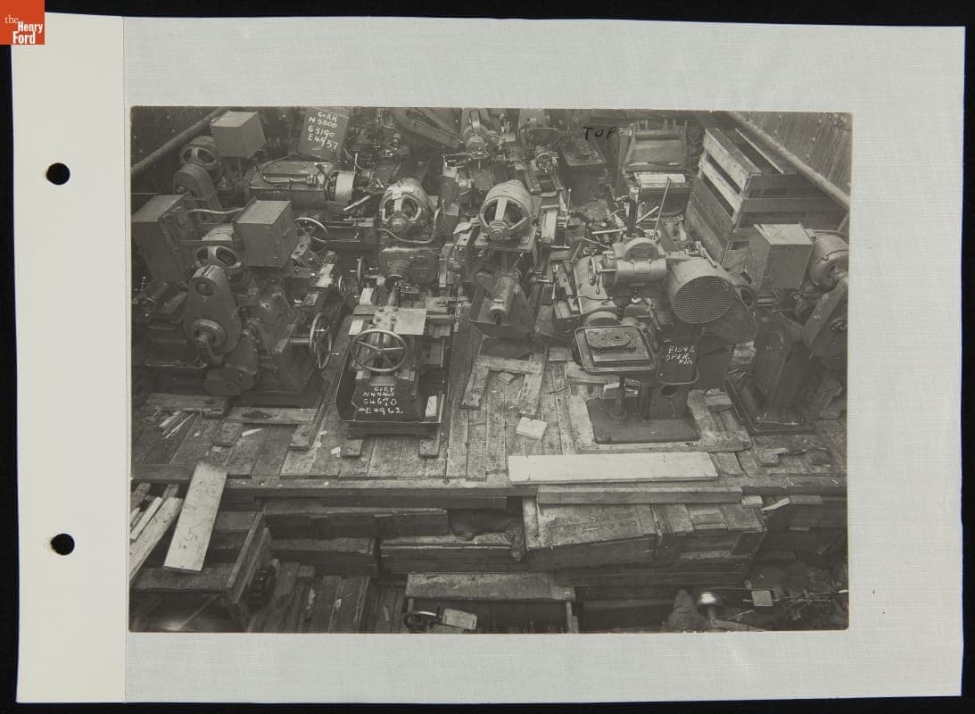Material Stowed in the Cargo Hold of SS Lake Gorin, Cork, Ireland, circa 1928