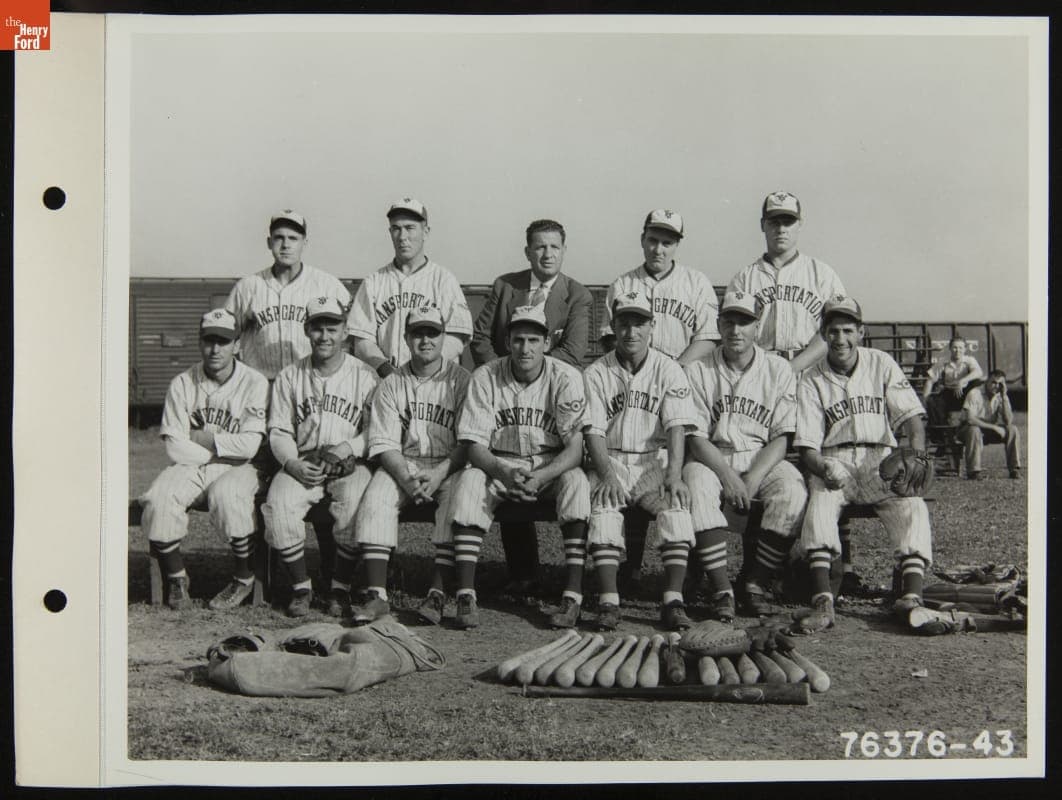 Ford Transportation Baseball Team, 1941