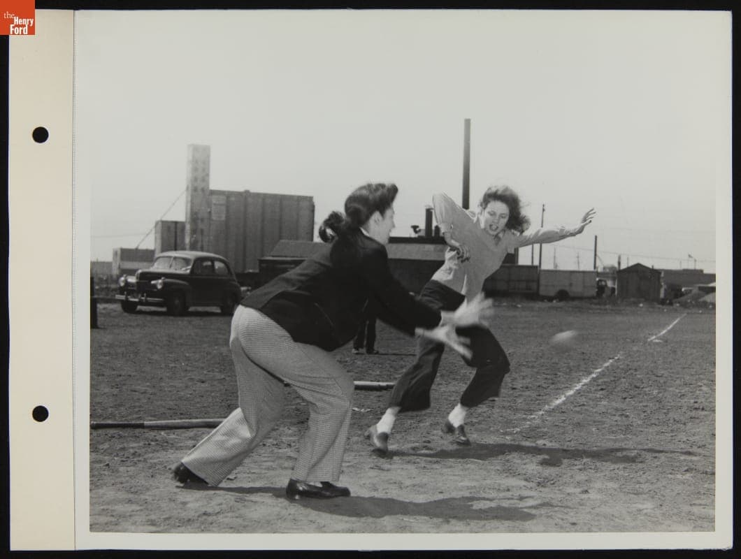 Ford Women's Softball Team, April 1944