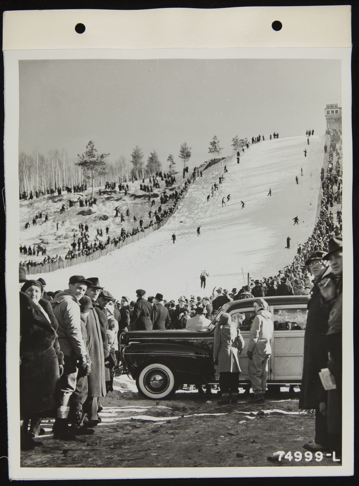 8th Annual Kiwanis Ski Club Tournament, Iron Mountain, Michigan, February 1941
