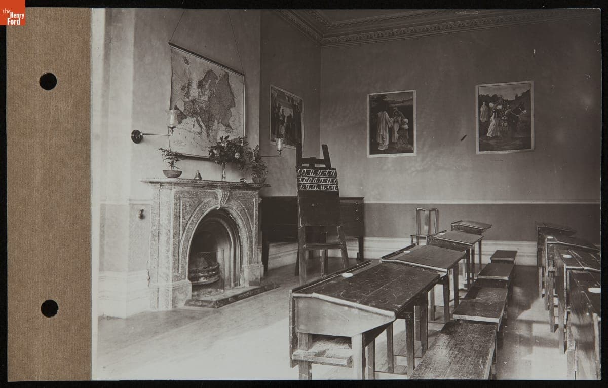 School for Belgian Refugee Children, Oughtrington Hall, 1914-1918