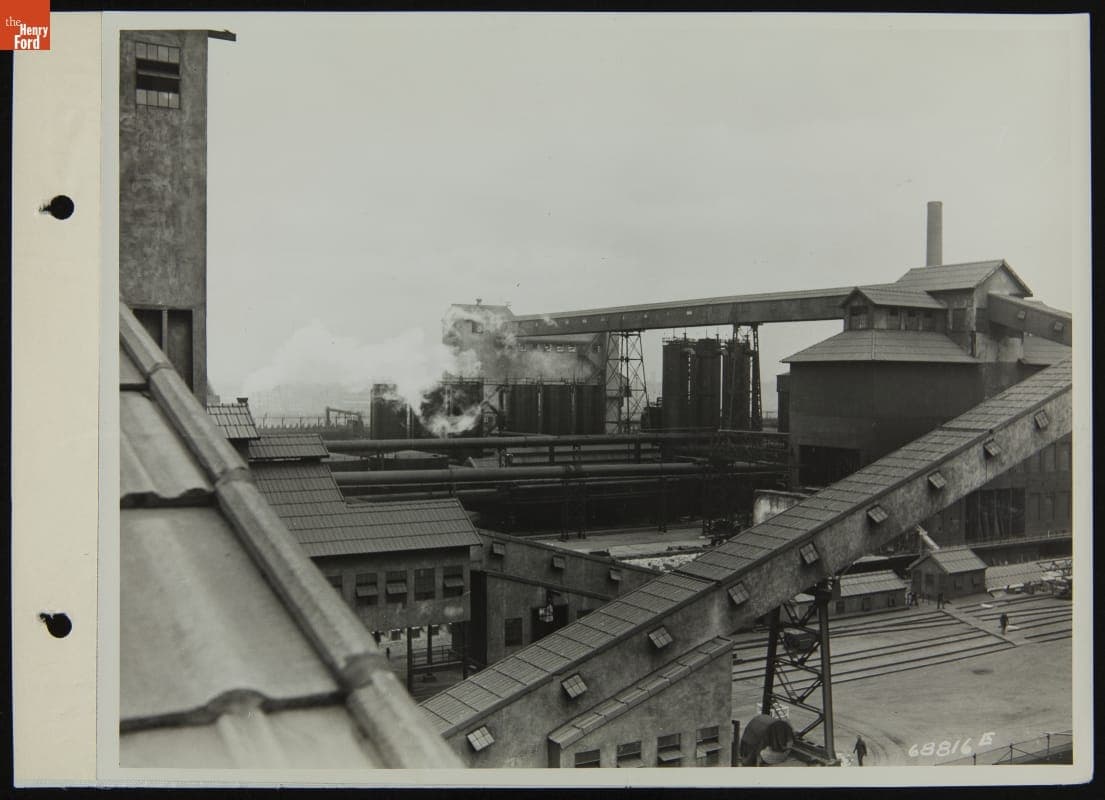 Coke Ovens at Ford Rouge Plant, September 16, 1937